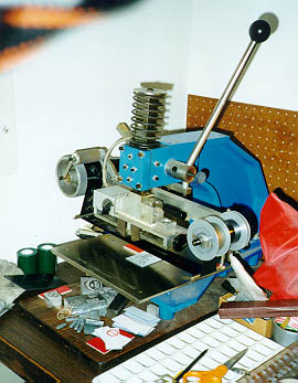 Another hot stamping machine